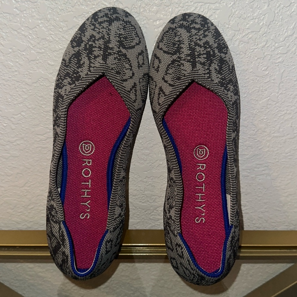 Rothy’s Gray Loafers RARE COLOR